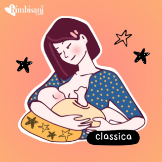 Posizione allattamento classica Posizione allattamento classica