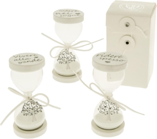 Regalami.Shop Bomboniera Cuore Comunione Calice Traforato In Pietra Ricomposta - Linea Gretel Cm 10x10 - Completa Di Confetti E Confezione