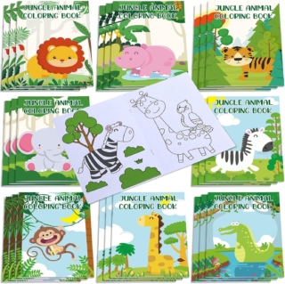 Libretti da colorare a tema safari Libretti da colorare a tema safari