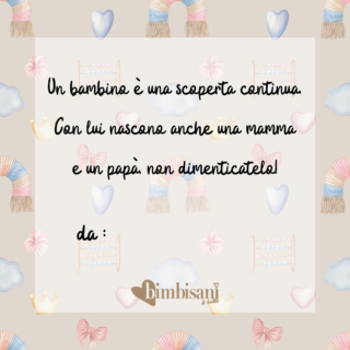 frase dedica baby shower continua