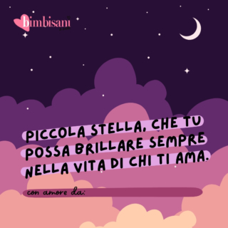 frasi lista nascita stella