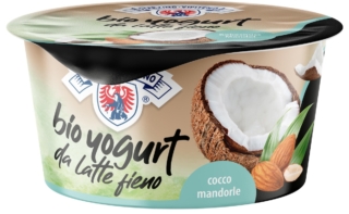 Latteria Vipiteno - Bio yogurt da latte fieno cocco e mandorle Latteria Vipiteno - Bio yogurt da latte fieno cocco e mandorle