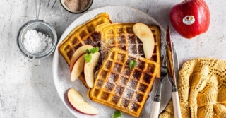 Waffle alle mele Gala Val Venosta Waffle alle mele Gala Val Venosta