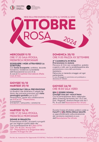 Ottobre Rosa Fano 2024 Ottobre Rosa Fano 2024