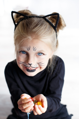 Makeup Halloween gatto nero Makeup Halloween gatto nero