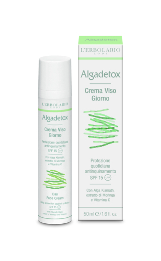 L’Erbolario, Crema Viso Giorno SPF15 AlgaDetox. Prezzo: 34,90€ L’Erbolario, Crema Viso Giorno SPF15 AlgaDetox. Prezzo: 34,90€