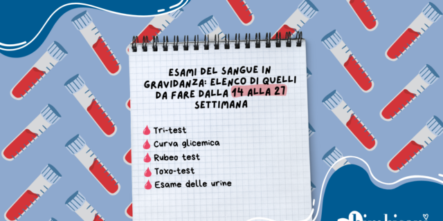 Gli esami del sangue in gravidanza: elenco di quelli da fare dalla 14 alla 27 settimana
