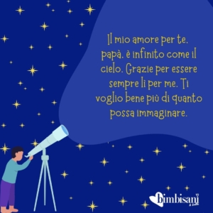 Aufuri papà il mio amore per te è grande come il cielo Aufuri papà il mio amore per te è grande come il cielo