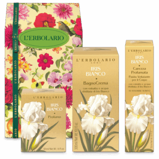 Confezione regalo Trio Profumo Iris Bianco Erbolario Confezione regalo Trio Profumo Iris Bianco Erbolario