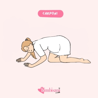 Posizione parto carponi