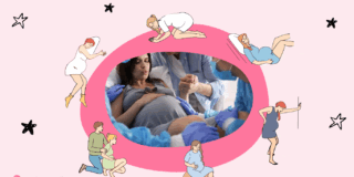 Le posizioni del parto naturale