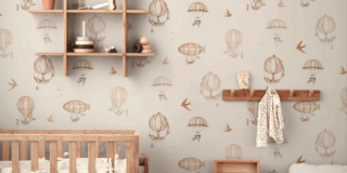 Nuova vita alla stanza dei piccoli con la carta da parati