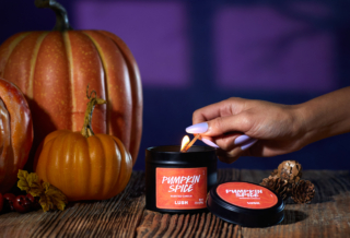Lush candela Pumpkin Spice Lush candela Pumpkin Spice