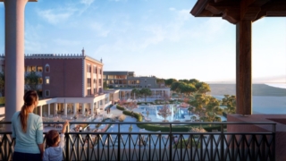 vista esterna piscine e laguna vista esterna piscine e laguna