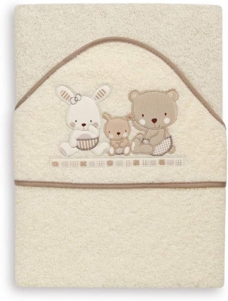 accappatoio neonato interbaby