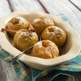 mele al forno con cannella mele al forno con cannella