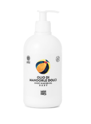 Linea MammaBaby, Olio di Mandorle Dolci Baby Cosmos Natural. Prezzo: 20€