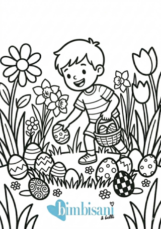 Bambino a Pasqua