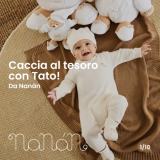 L’iconico orsetto Tato aspetta i bambini per una divertente caccia al tesoro