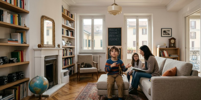 Perché i bambini chiedono sempre perché