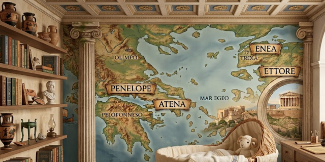 Nomi ispirati alla mitologia e alla storia antica: un fascino leggendario