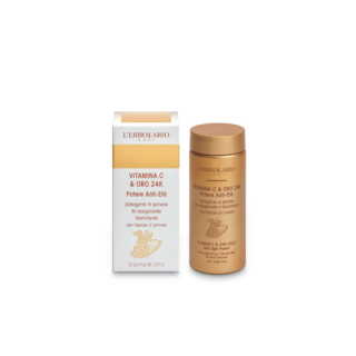 L’Erbolario Vitamina C & Oro 24K Detergente Viso in Polvere L’Erbolario Vitamina C & Oro 24K Detergente Viso in Polvere