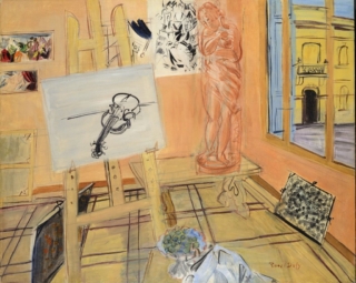 Raoul Dufy, L’atelier con l’uva (1942) Image © Lyon MBA Raoul Dufy, L’atelier con l’uva (1942) Image © Lyon MBA