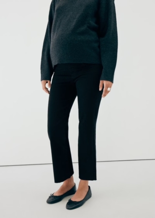 jeans-premaman-mango-flare-cropped jeans-premaman-mango-flare-cropped
