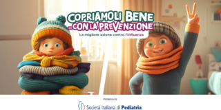 Prevenzione influenza: riparte la campagna dei pediatri SIP nelle scuole